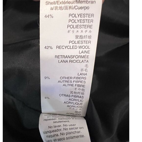 Gap Men's Gray Wool Blazer Jacket Size L Two-Button - Picture 9 of 12